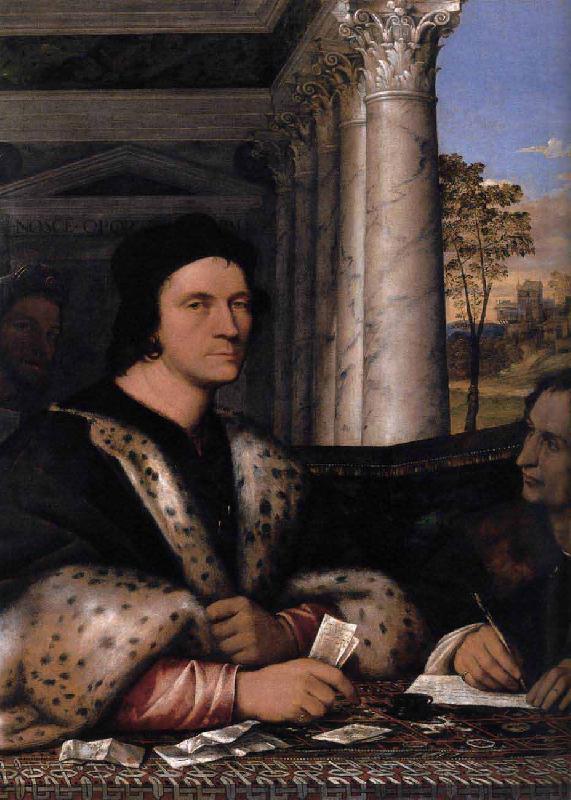 Sebastiano del Piombo Portrait of Ferry Carondelet with his Secretaries Germany oil painting art